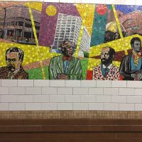 New York 2017 - Subway Art, Harlem Street Station New York 2017